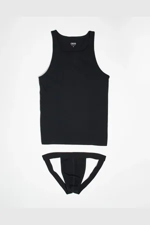 ASOS Vest and jock strap underwear set in