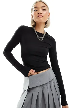 Weekday Slim fit long sleeve t-shirt in
