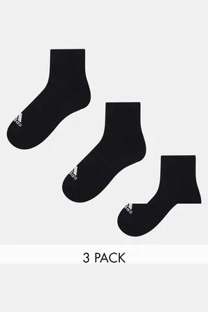 adidas Adidas Training 3 pack trainer socks in