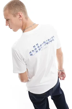 Ellesse Floresce graphic back print t-shirt in