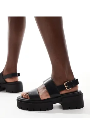 Truffle Collection Chunky strap sandals in