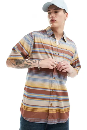 Kavu Short sleeve stripe shirt in