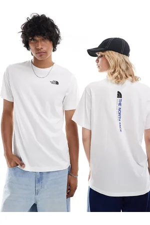 The North Face Vertical logo backprint t-shirt in