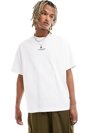 G-Star Oversized t-shirt in with centre logo print