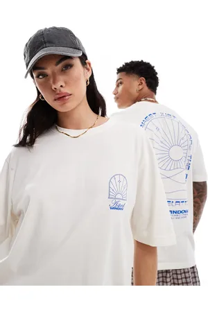 Only & Sons Relaxed fit t-shirt with astra back print in
