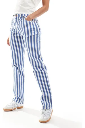 Wrangler Sunset stripe straight fit jeans in