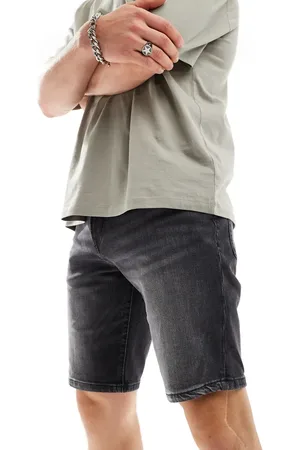 HUGO BOSS ReMaine denim shorts in dark