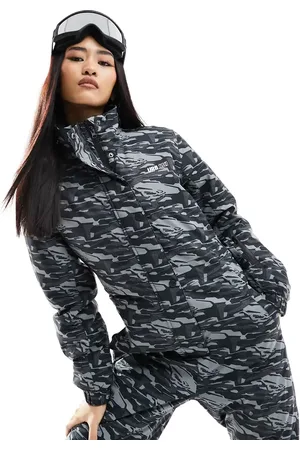 Urban Threads Ski suit in and grey camo print