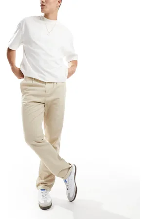 ASOS Straight chino in washed stone