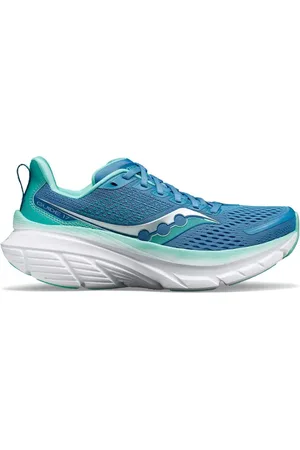 Saucony Guide 17 structured cushioning running trainers in breeze and mint