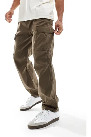 Hollister Cotton nylon loose fit parachute cargo joggers in