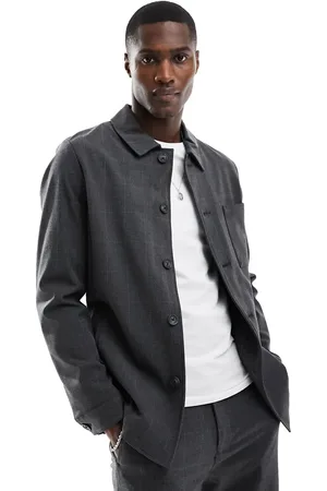 SELECTED Hybrid suit jacket in check