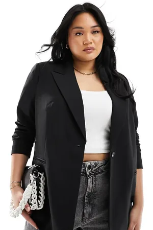 ASOS ASOS DESIGN Curve single breasted blazer in