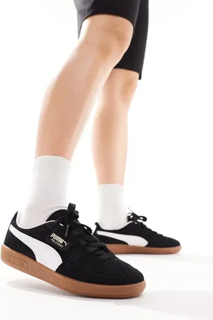 PUMA Palermo trainers in and white