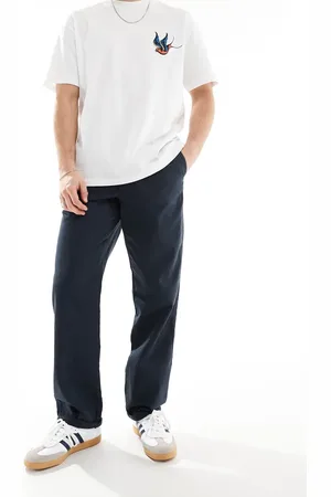 ASOS Relaxed chino in washed
