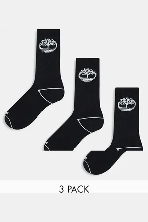 Timberland Bowden 3 pack crew socks in