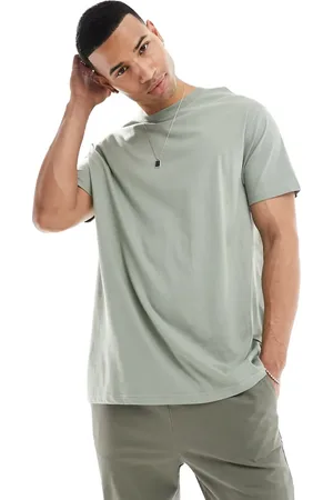 Brave Soul Oversized t-shirt in mineral