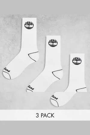 Timberland Bowden 3 pack crew socks in
