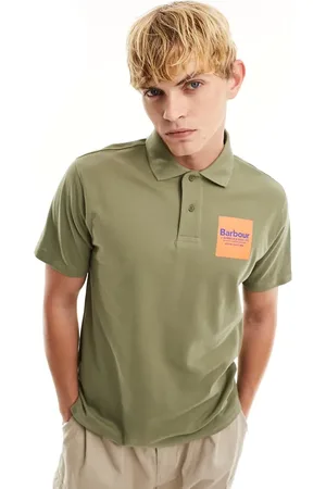 Barbour X ASOS exclusive short sleeve polo shirt in