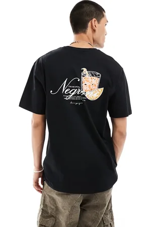 Denim Project Negroni t-shirt in with back print