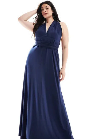 TFNC TFNC Bridesmaids Plus multiway maxi dress in