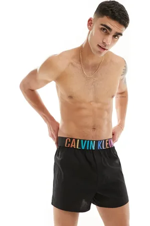 Calvin Klein Pride cotton stretch boxers in with rainbow logo