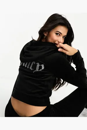 Juicy Couture Velour zip through hoodie co-ord in