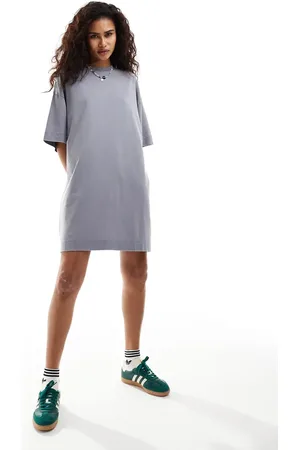 COLLUSION Washed t-shirt dress in