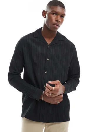 ASOS Relaxed revere shirt in
