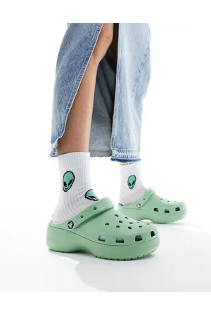 Crocs Classic platform clogs in pastel