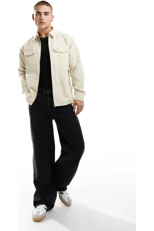 Fred Perry Pocket overshirt in beige