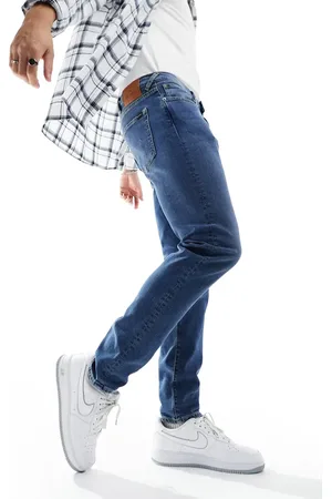 Paul Smith Tapered fit jeans in mid wash
