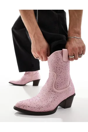 ASOS Sequin low cowboy boot