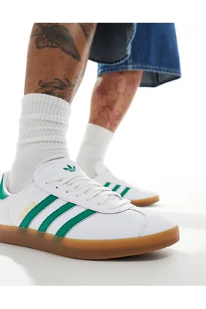 adidas Gazelle trainers in and green