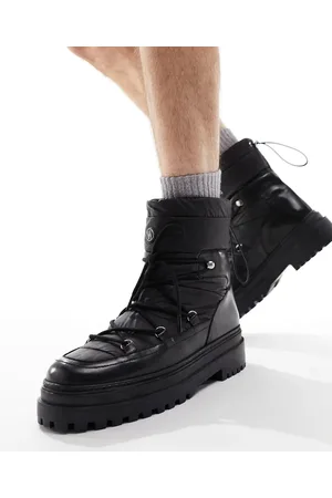 WALK LONDON Element snow boots in leather