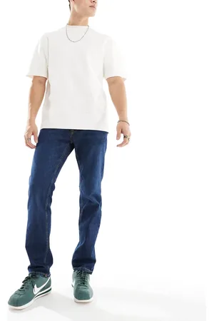 JACK & JONES Clark straight jean in dark wash