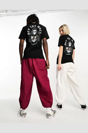 Vans Unisex t-shirt with reaper back print in