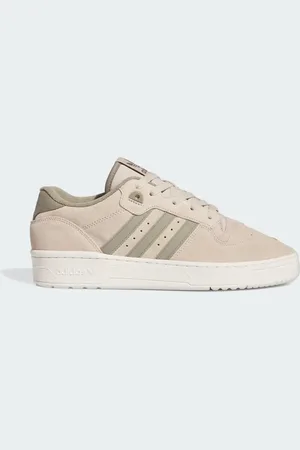 adidas Rivalry low trainers in wonder beige