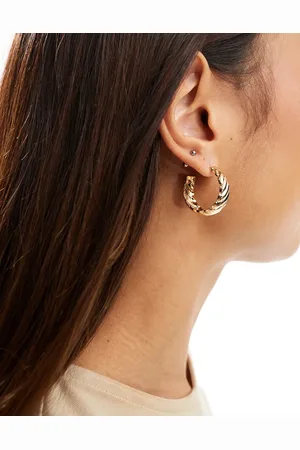 Accessorize Croissant hoop earrings in