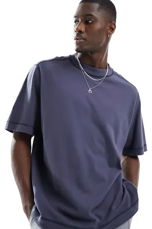 Abercrombie & Fitch Vintage blank t-shirt in dark