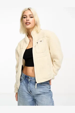 Dickies Mount hope fleece jacket in stone