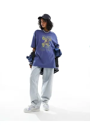 Jordan Oversized jumpman graphic t-shirt in sky purple