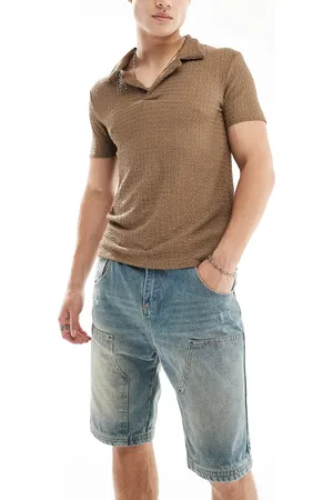 Good For Nothing Carpenter denim short in antique wash