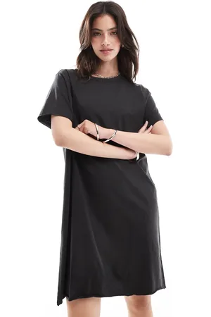 ONLY Mini t-shirt dress in washed