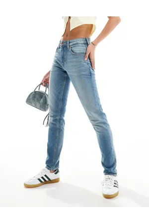 Lee Rider jeans in mid storm