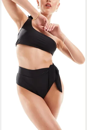 The Frolic Dreamlight bow tie high waist bikini bottom