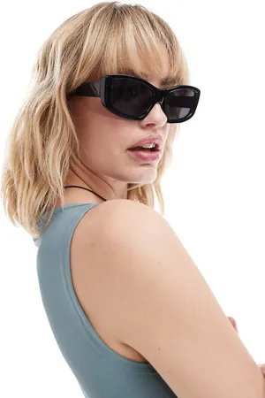 Weekday Skye chunky cat eye sunglasses in