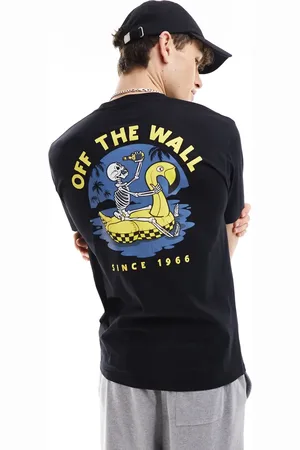 Vans Beer float back print t-shirt in