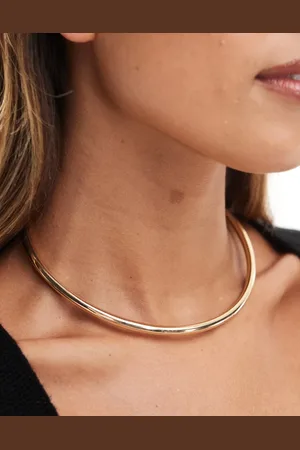 DesignB London Torque choker necklace in