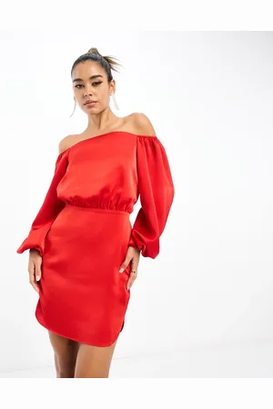Pretty Lavish Satin mini dress in